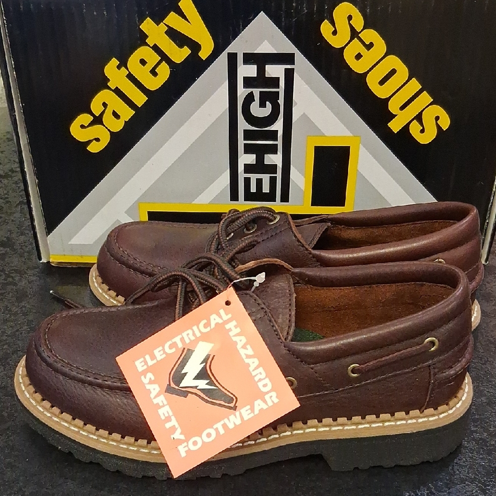 Brown Safety Shoes